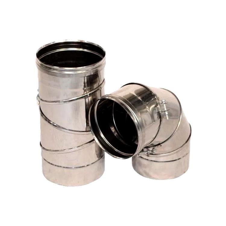 Коліно Versia-Lux нержавіюча сталь 160 0-90° 0,5 мм (23240346) Коліно Versia-Lux нержавіюча сталь 160 0-90° 0,5 мм (23240346)