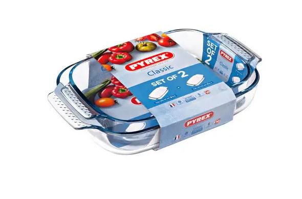 Форма Pyrex CLASSIC скляна прямокутня 39х25,35х23 см (912S969/7043)