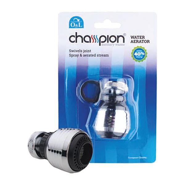 Аератор поворотний CHAMPION M22/M24 AE-001 латунний куля (AC0012) Аератор поворотний CHAMPION M22/M24 AE-001 латунний куля (AC0012)