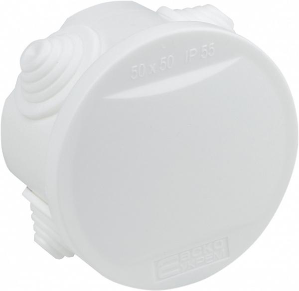 Распределительная коробка АСКО Uatmo наружная 4 герметичных ввода IP55 PS 50х50 мм (A0150170027) - фото 3 Распределительная коробка АСКО Uatmo наружная 4 герметичных ввода IP55 PS 50х50 мм (A0150170027) - фото 3