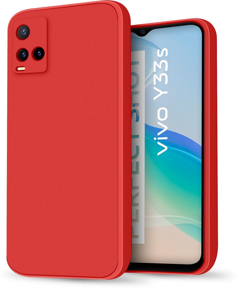 Силиконовый чехол HardCorner для Vivo Y33s Red (29992-2D)