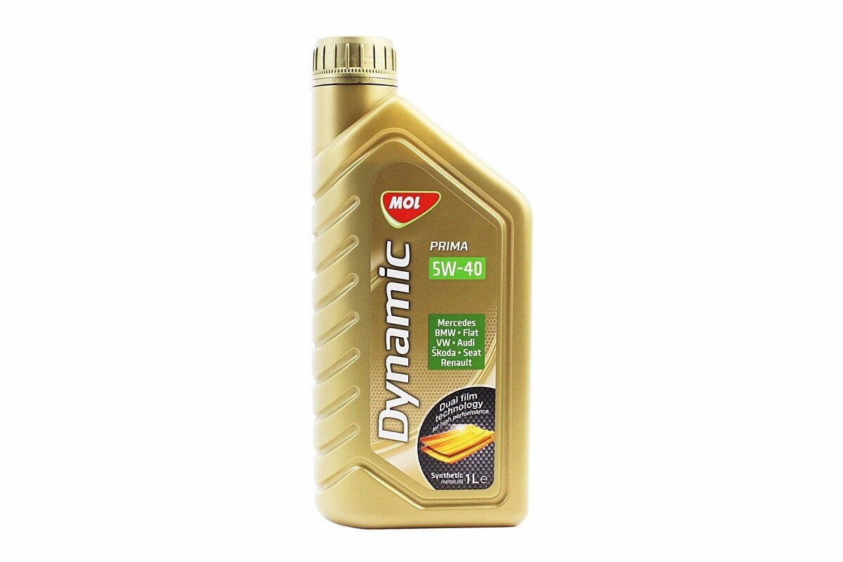 Олива моторна MOL синтетична універсальна 4T 5W-40 1 л (10026903)