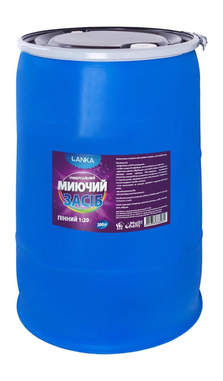 Универсальное моющее средство LANKA 1:20 пенное 200 л (23919402)