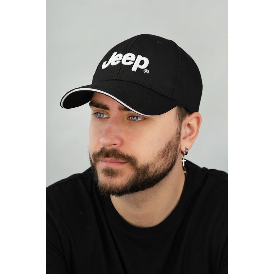 Бейсболка чоловіча Jeep 1689 one size Чорний