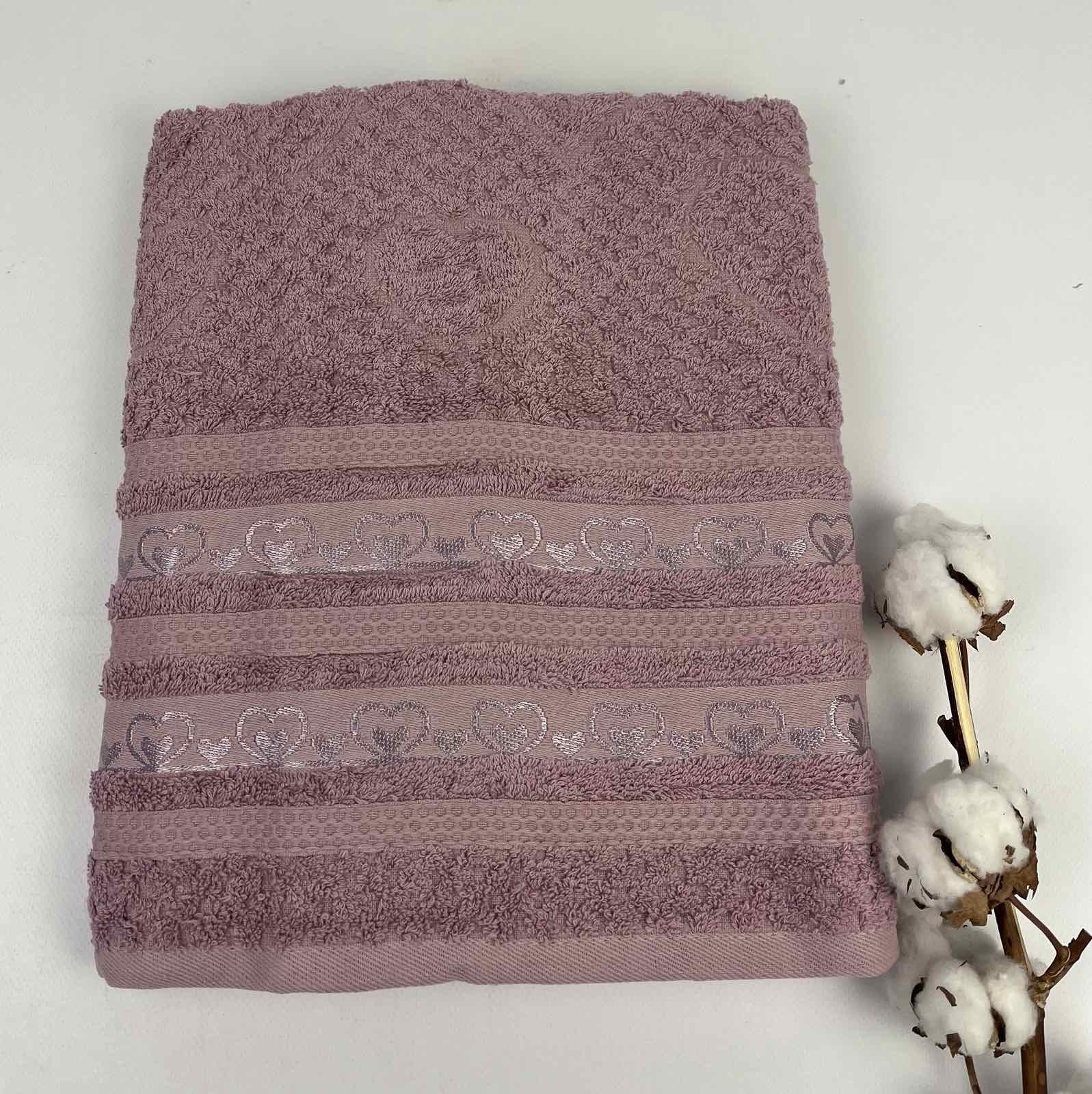 Рушник Philippus Air Cotton Vegas Е880 70x140 см Світло-фіолетовий (CN31008) - фото 1 Рушник Philippus Air Cotton Vegas Е880 70x140 см Світло-фіолетовий (CN31008) - фото 1