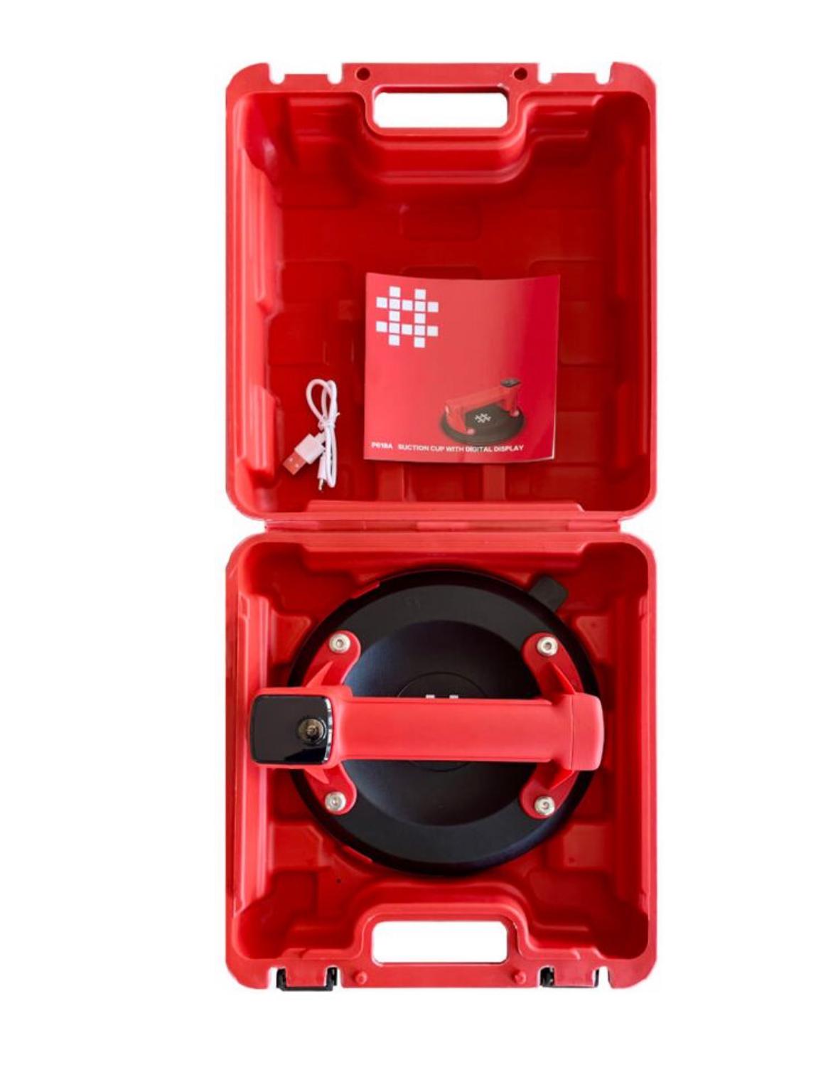 Присоска аккумуляторная вакуумная SHIJING P618A с автоподкачкой и цифровым в кейсе - фото 3 Присоска аккумуляторная вакуумная SHIJING P618A с автоподкачкой и цифровым в кейсе - фото 3