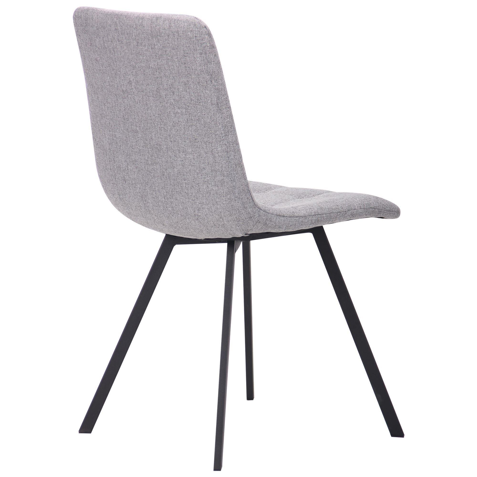 Стілець обідній AMF Harlem Чорний/Сірий (545798) - фото 2 Стілець обідній AMF Harlem Чорний/Сірий (545798) - фото 2