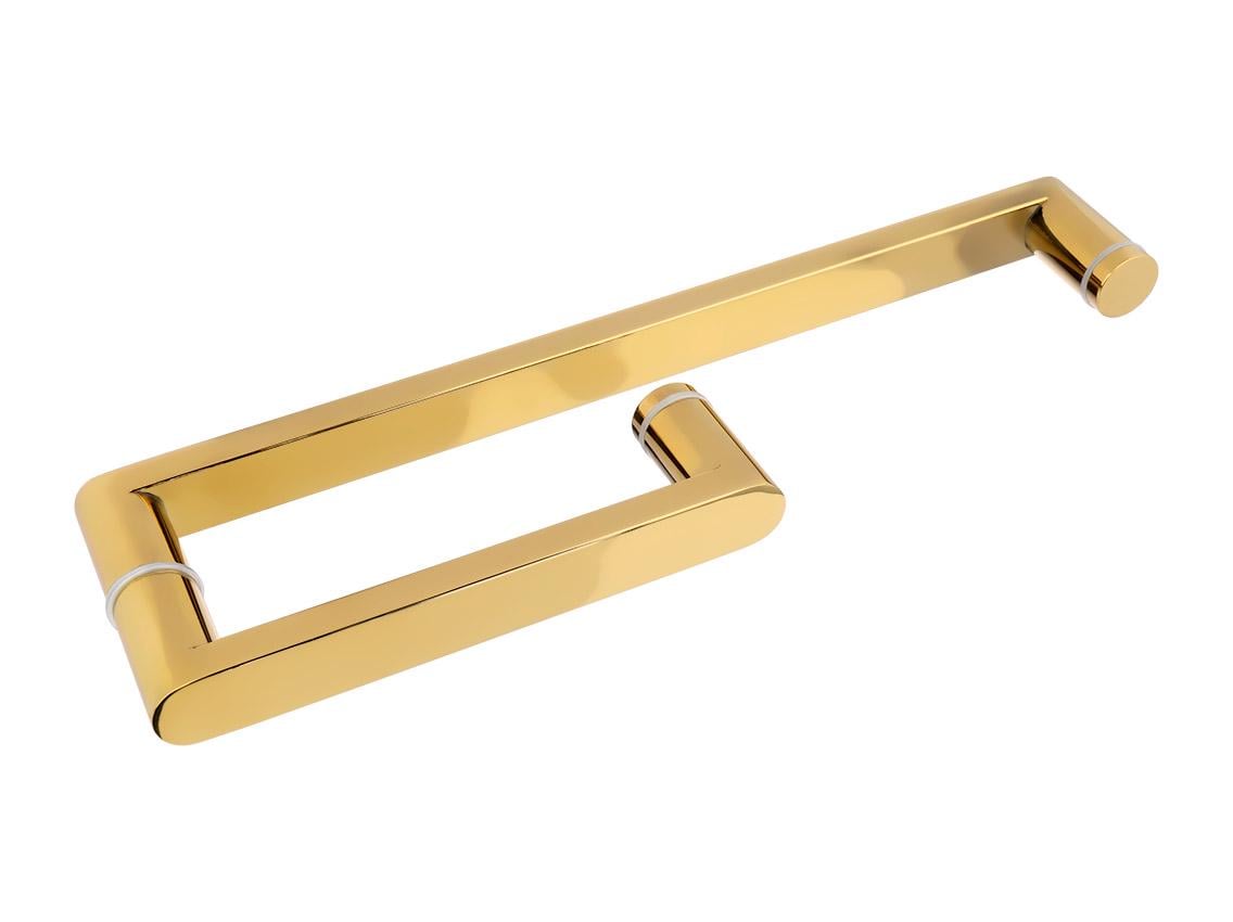 Ручка-рушникотримач Giff 400x200x30x15 мм Золото (25233578)