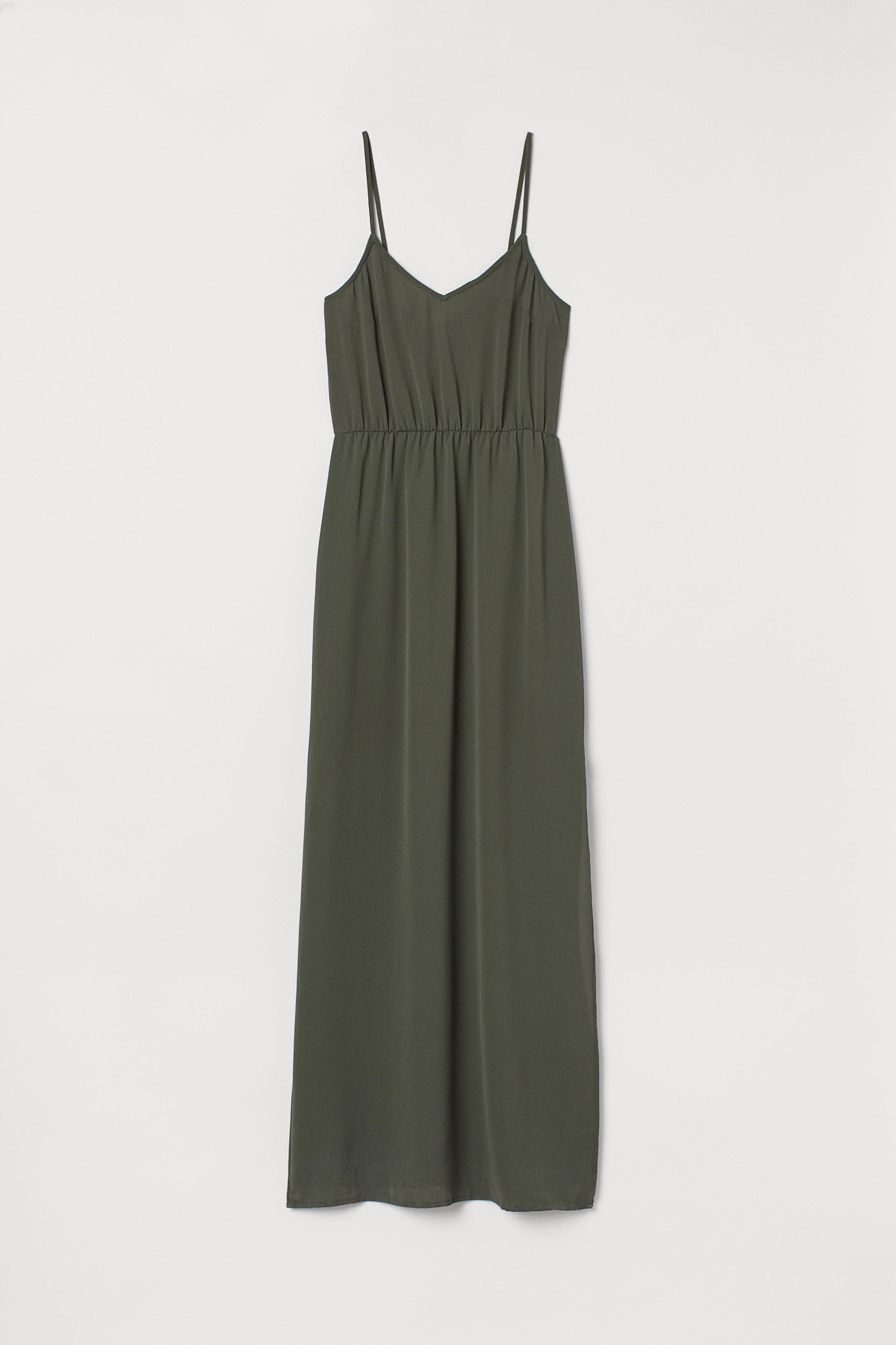 Платье H&M р. 44 Зеленый (717727b16) - фото 3 Платье H&M р. 44 Зеленый (717727b16) - фото 3