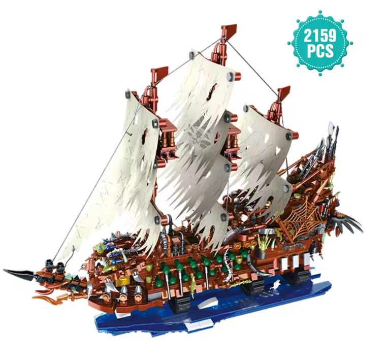 Конструктор Pirates' ship Летучий Голландец 2159 деталей (ККЛГ1) - фото 3 Конструктор Pirates' ship Летучий Голландец 2159 деталей (ККЛГ1) - фото 3