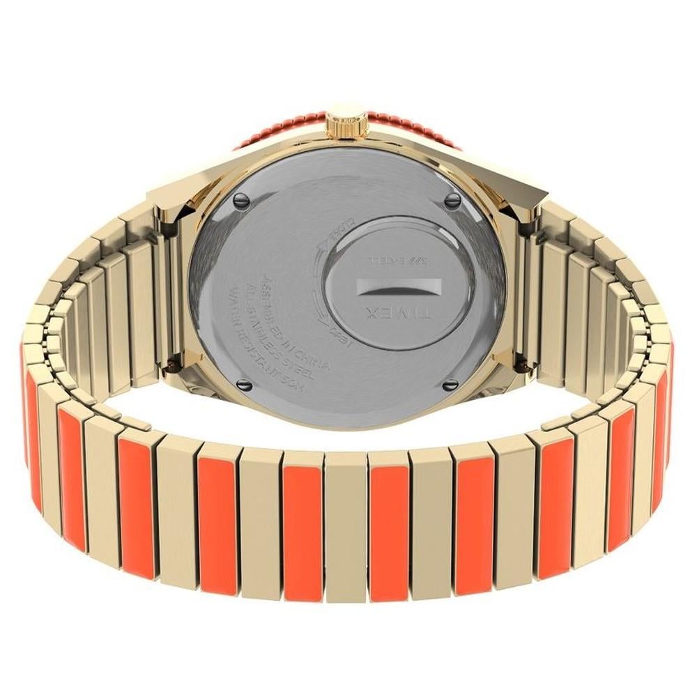 Наручний годинник жіночий Timex Q Series Malibu кварцевий Multicolored (Tx2u81600) - фото 5 Наручний годинник жіночий Timex Q Series Malibu кварцевий Multicolored (Tx2u81600) - фото 5