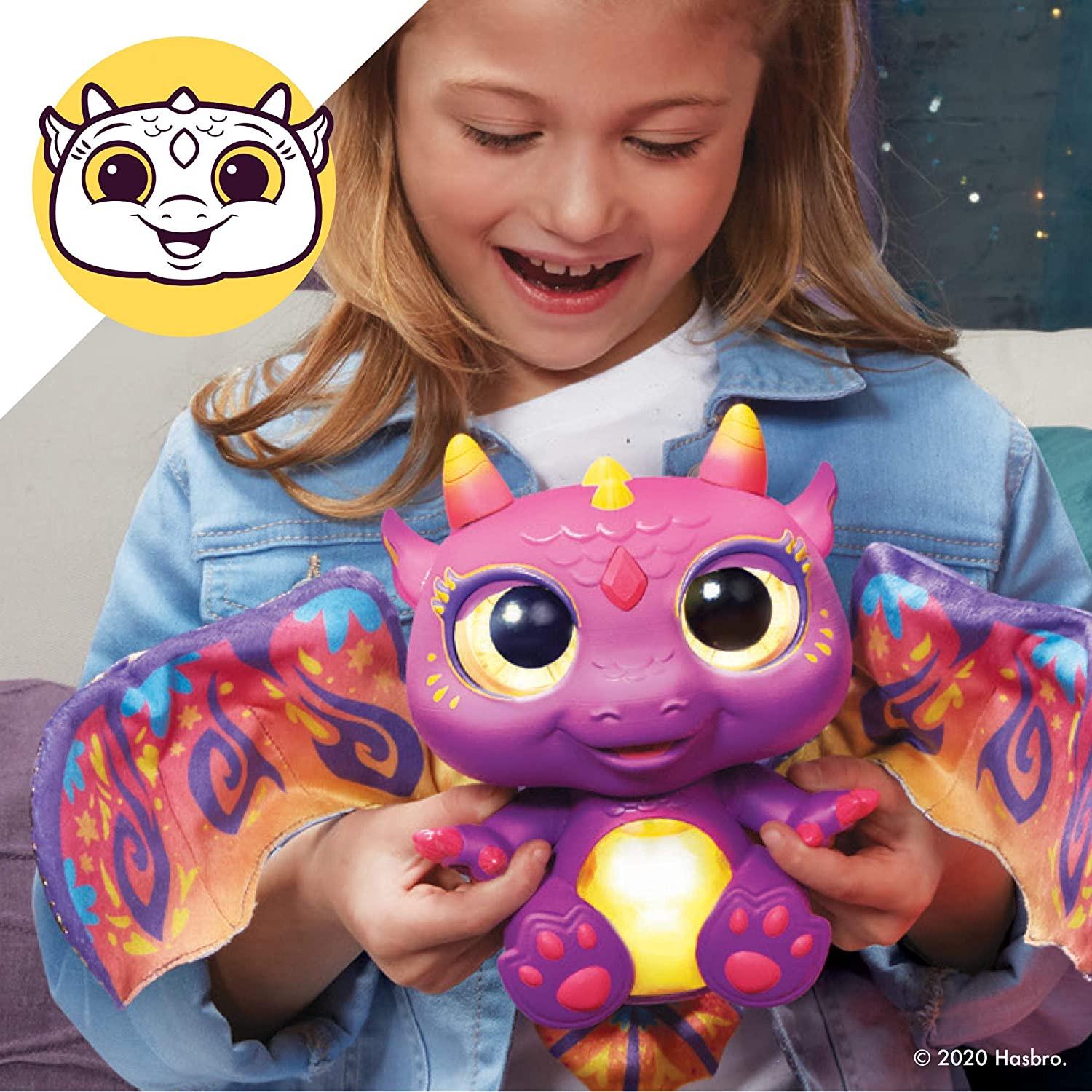 Интерактивная игрушка FurReal Moodwings Baby Dragon Interactive Pet - фото 7