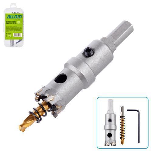 Сверло Alloid корончатое твердосплавное по металлу 20 мм - фото 3 Сверло Alloid корончатое твердосплавное по металлу 20 мм - фото 3