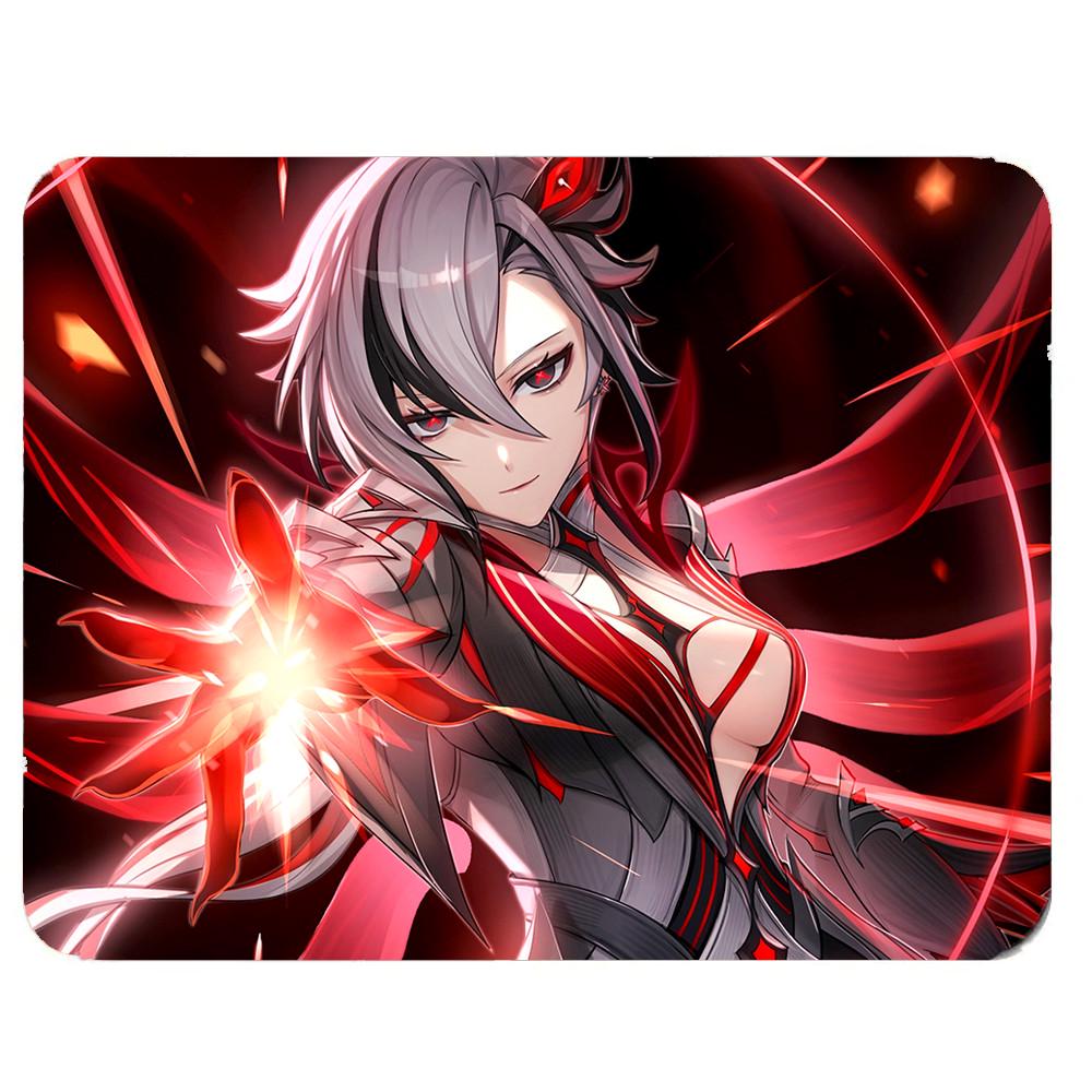 Коврик для мышек Арлекино Геншин импакт Genshin Impact 18х22 см (k262)