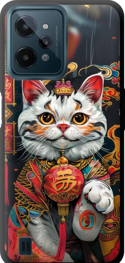 Чехол на Realme C31 China Cat v2 (6135b-2593-42517)