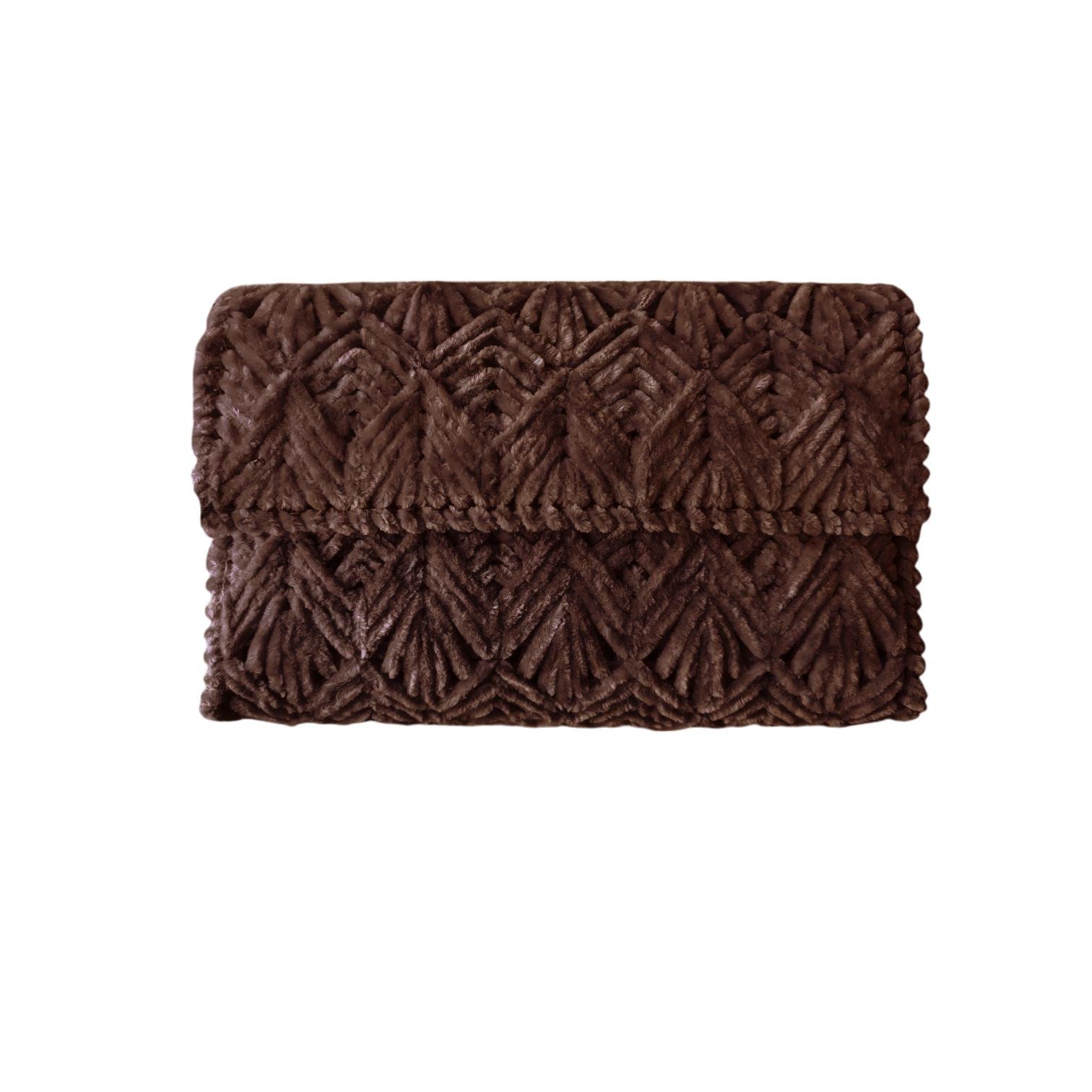 Набор для создания сумки из пластиковой канвы Серебряная лилия с нитками Темно-коричневый (1596-27) - фото 6 Набор для создания сумки из пластиковой канвы Серебряная лилия с нитками Темно-коричневый (1596-27) - фото 6