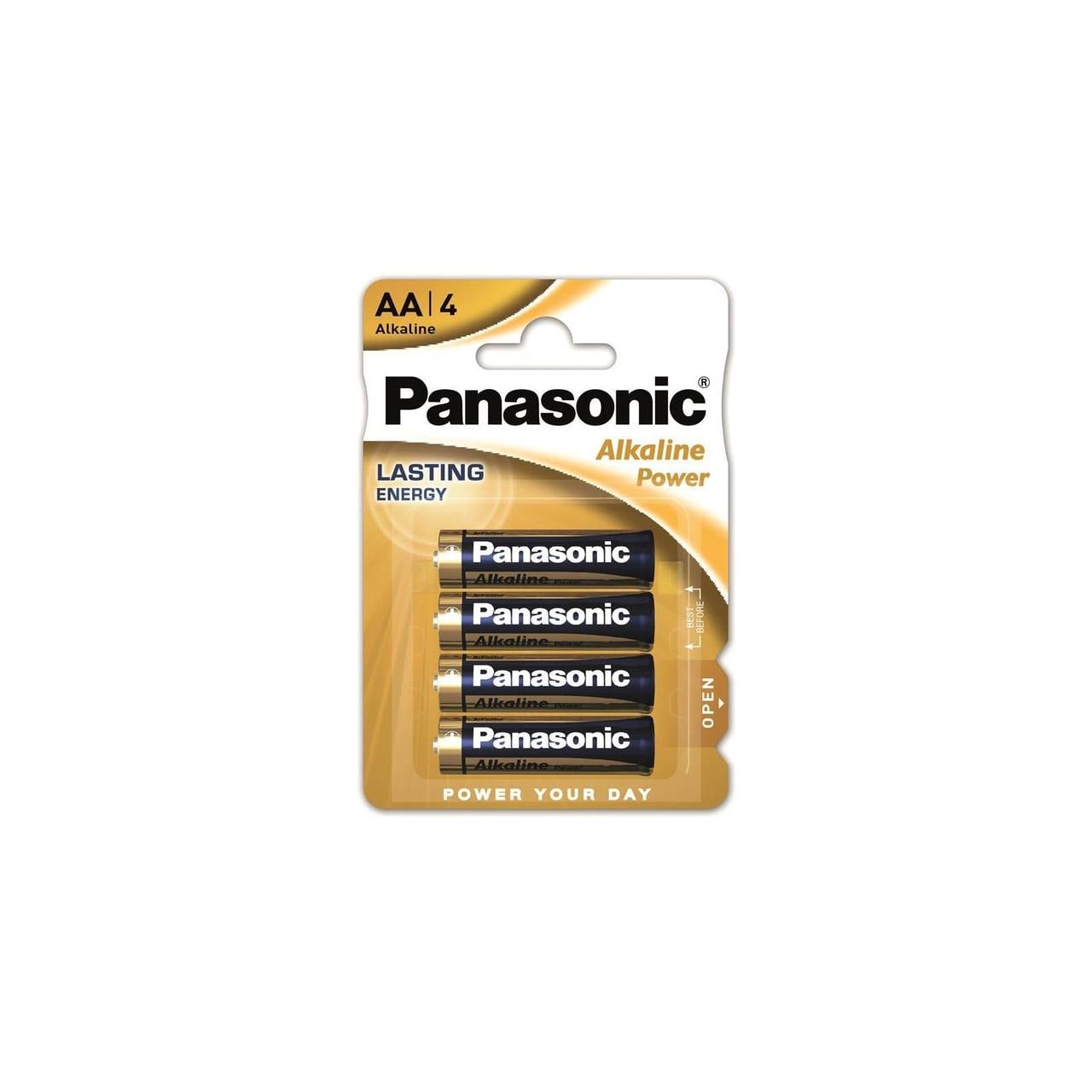 Батарейка Panasonic Alkaline Power LR06 АА 1x4 шт. блистер Bronze