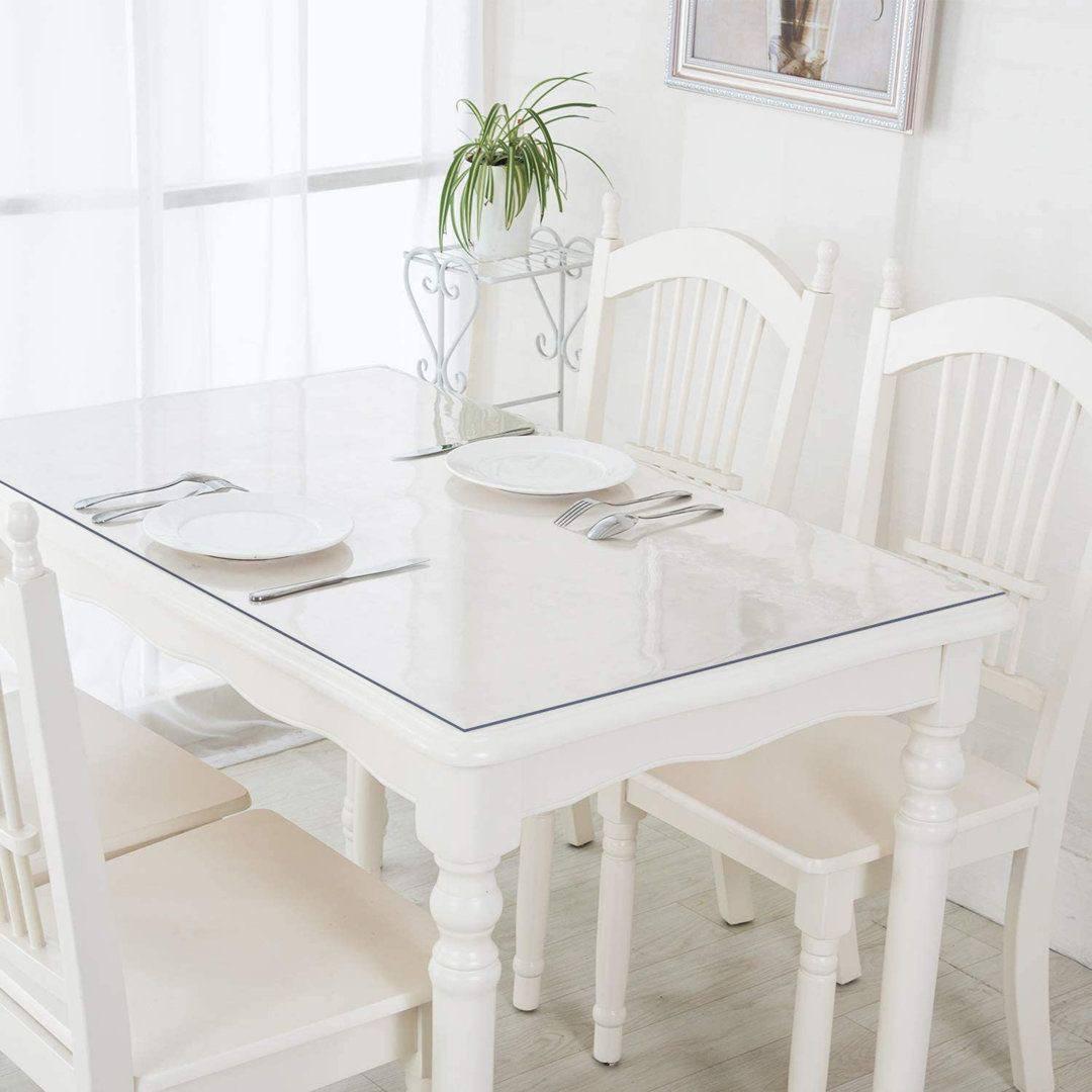 Скатертина силіконова Royal м'яке скло 120х120 см/1 мм Прозорий (11100-79) - фото 2 Скатертина силіконова Royal м'яке скло 120х120 см/1 мм Прозорий (11100-79) - фото 2