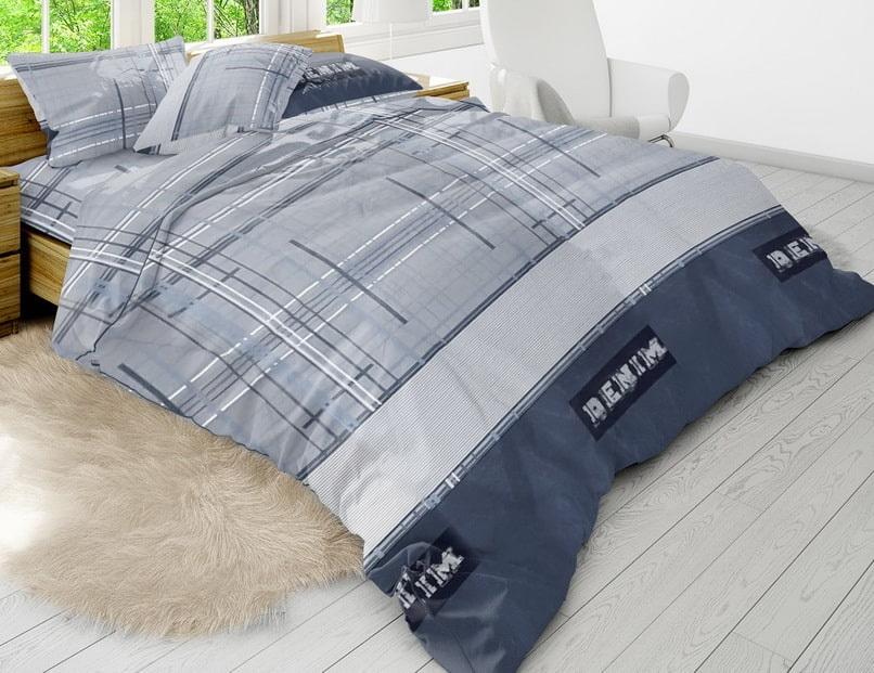 Комплект постельного белья Family Деним полуторный Бязь 9983911 (DR010269)