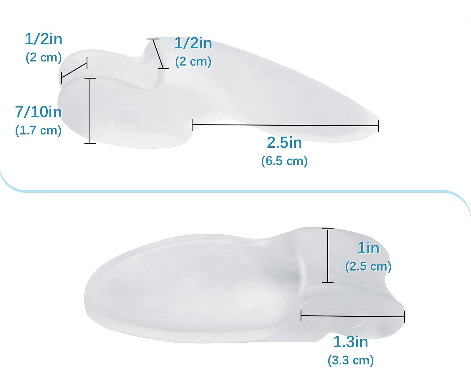 Протектор гелевый на косточку с перегородкой - фото 3 Протектор гелевый на косточку с перегородкой - фото 3
