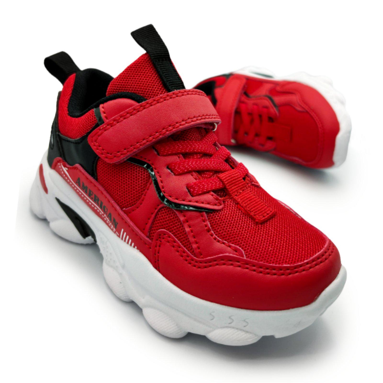 Кросівки для хлопчика American Club MV-1672s р. 29 Червоний - фото 2 Кросівки для хлопчика American Club MV-1672s р. 29 Червоний - фото 2