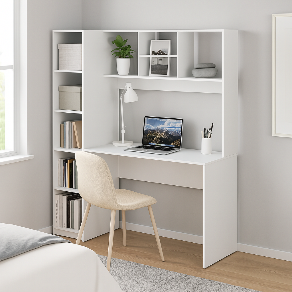 Стол письменный СП11 SENAM 1700х1550х500 мм ДСП Белый