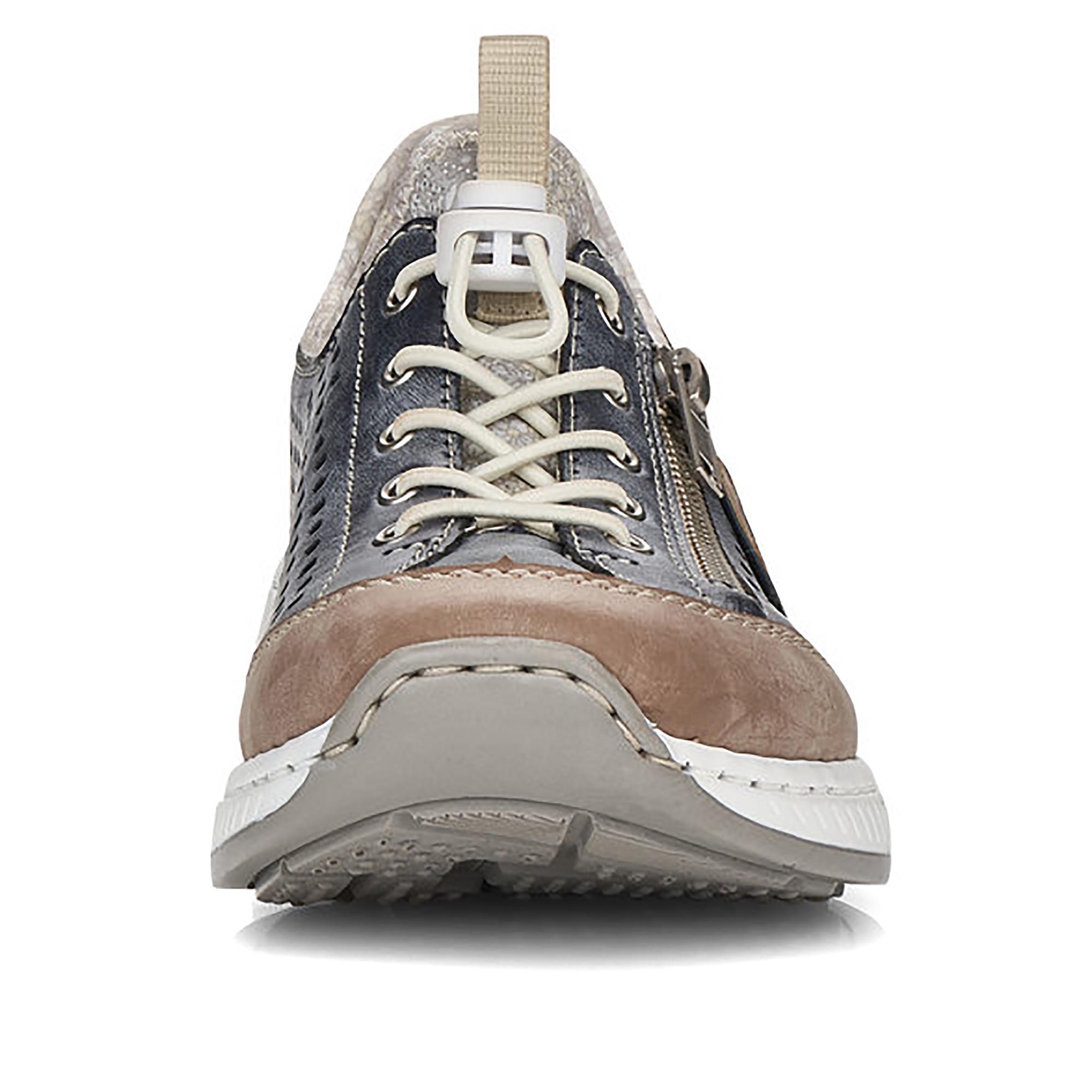 Кроссовки весенние женские Rieker р. 41 Синий/коричневый (089334-41) - фото 9 Кроссовки весенние женские Rieker р. 41 Синий/коричневый (089334-41) - фото 9