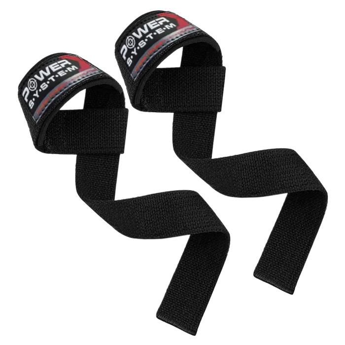 Лямки для тяги Power System PS-3400 Power Straps Black/Red (21398851)