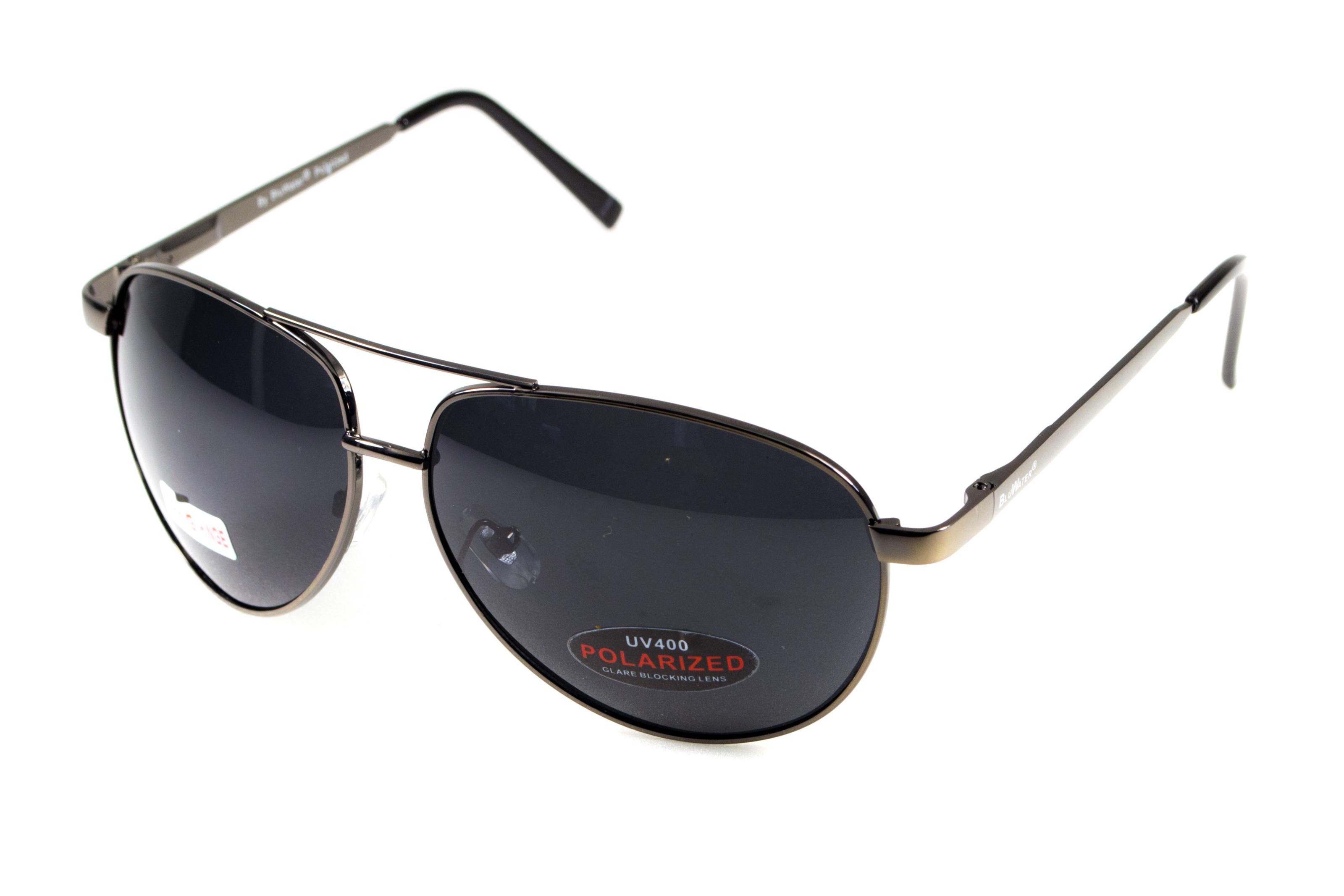 Очки поляризационные BluWater AirForce GunMetal Polarized Черный - фото 10