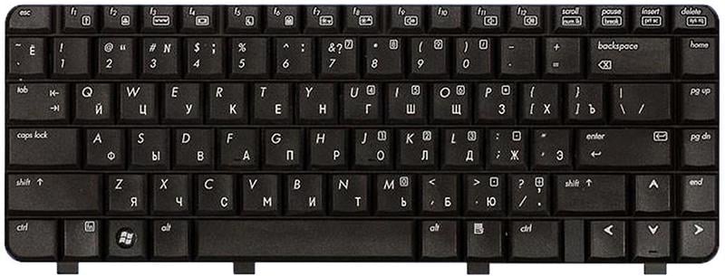 Клавіатура для ноутбука HP Pavilion DV4-1131 матова (486901-251)