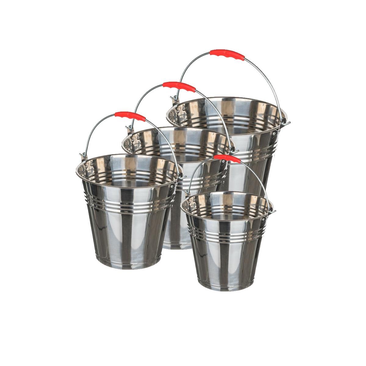 Набір відер 4 штуки 6 л/8 л/12 л/20 л