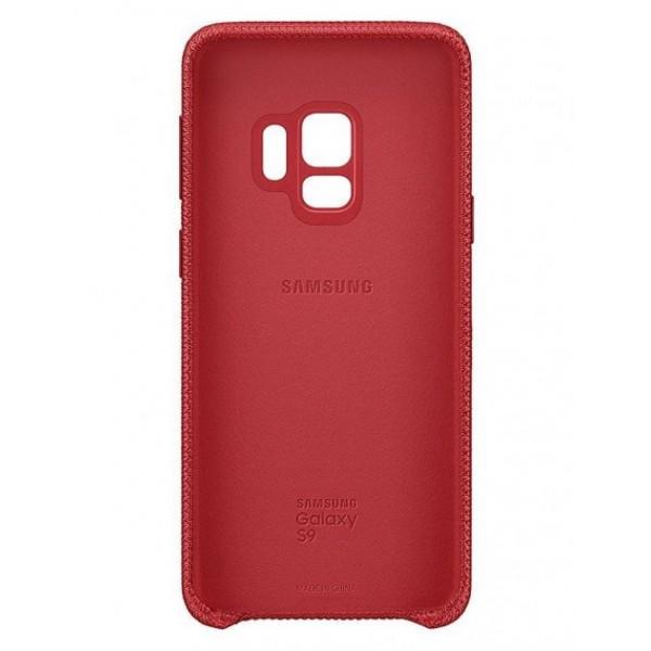 Фирменный противоударный чехол для Samsung Galaxy S9 Hyperknit Cover Red - фото 4