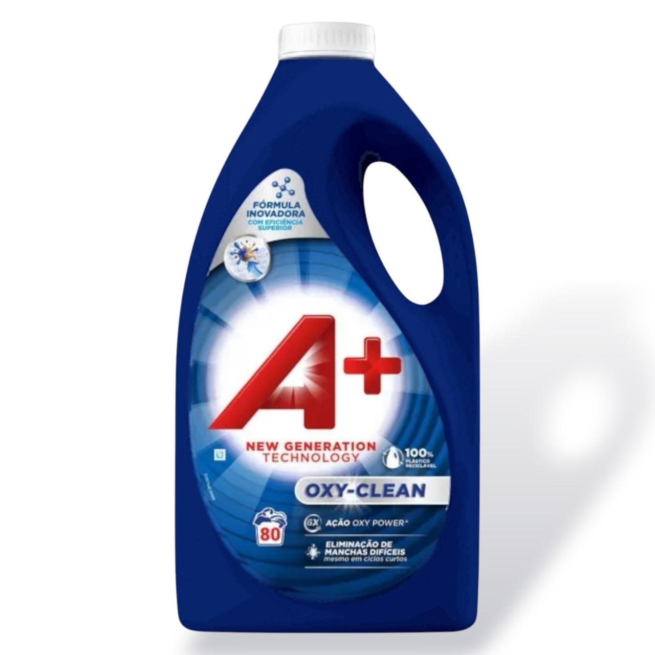 Гель для стирки А+ OXY-CLEAN универсальный 80 стирок 36 л