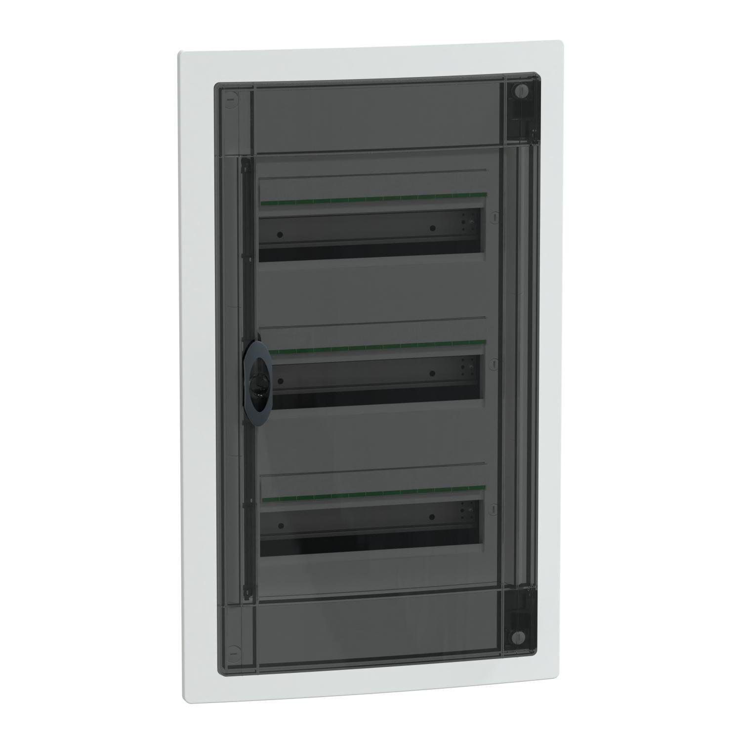 Щит распределительный Schneider Electric XS 13 модулей пластик 396x660x136,5 мм встроенная дымчатая дверь (LVSXP313)