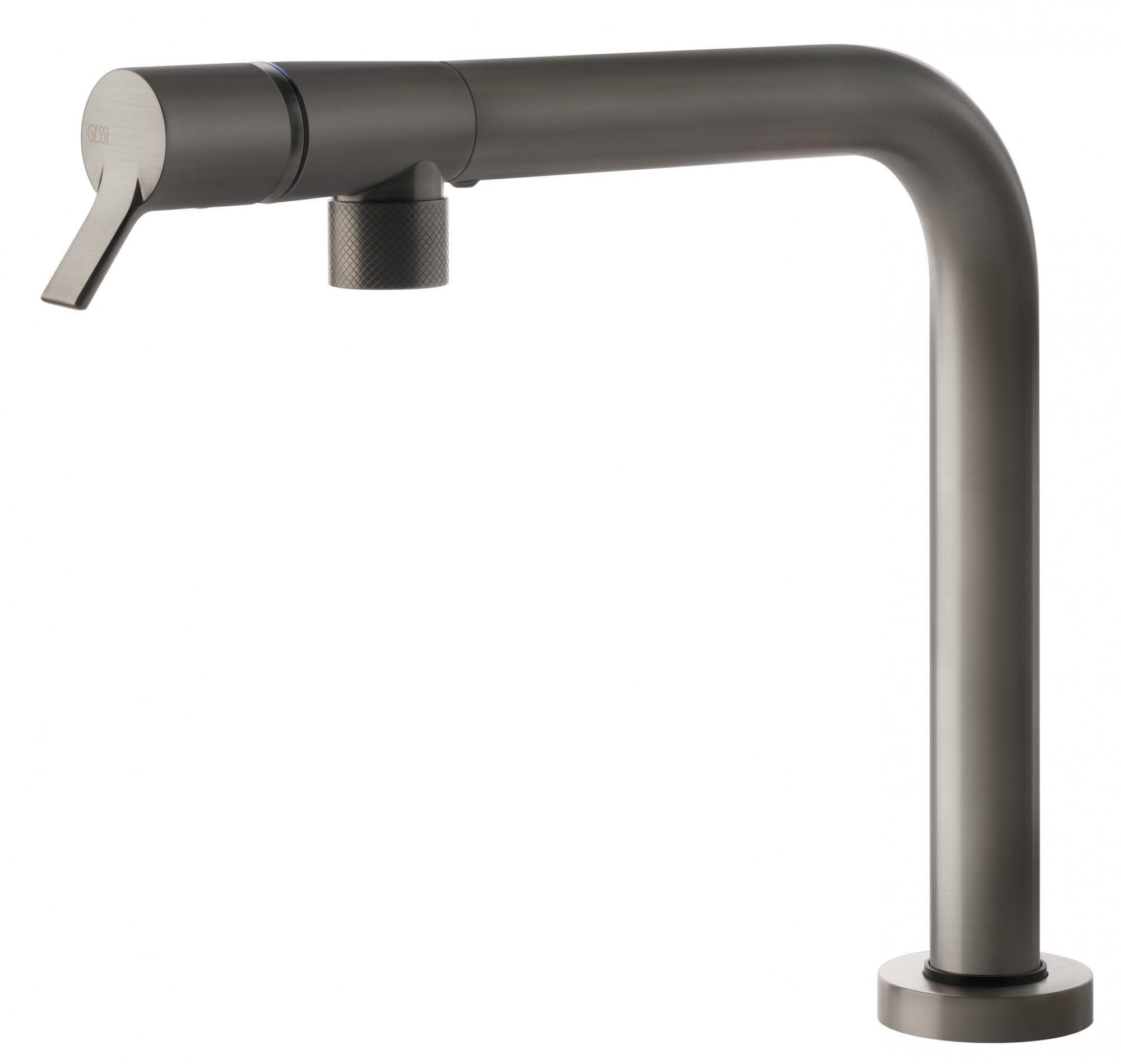 Смеситель кухонный Gessi Fisso Нержавеющая сталь (60073#149)