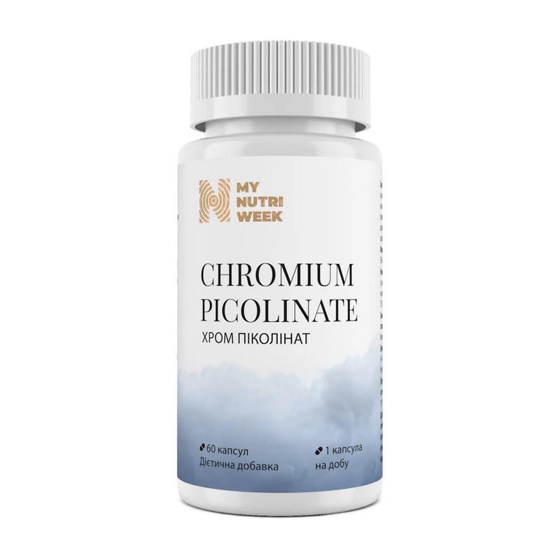 Хром пиколинат My Nutri Week Chromium Picolinate 60 капс.