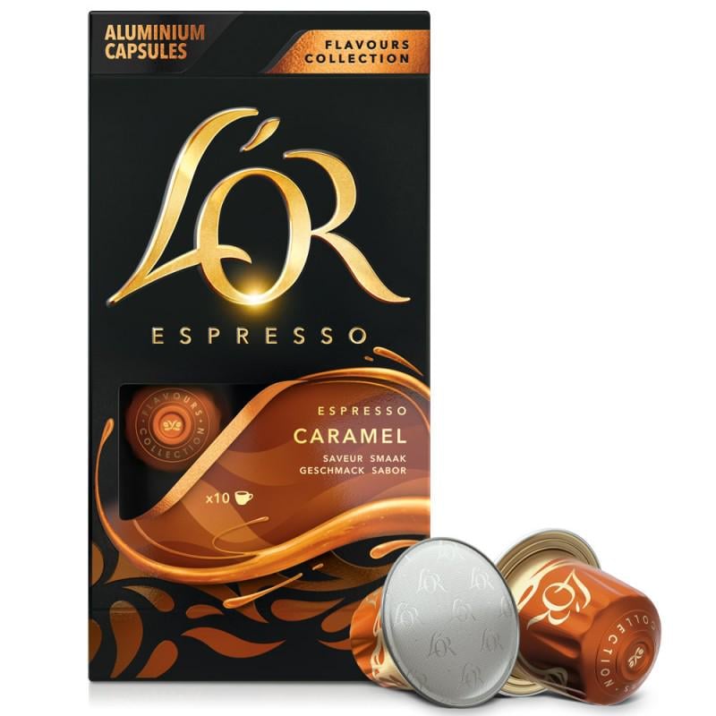 Кофе в капсулах Nespresso L`OR Espresso Caramel 10 шт. (j10001490)