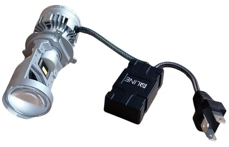 Лампы-линзы LED Qline Alpha H4 Projector 50/70Вт 6000K