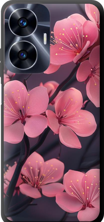 Чехол на Realme C55 Пурпурная сакура (6075b-2992-42517) Чехол на Realme C55 Пурпурная сакура (6075b-2992-42517)