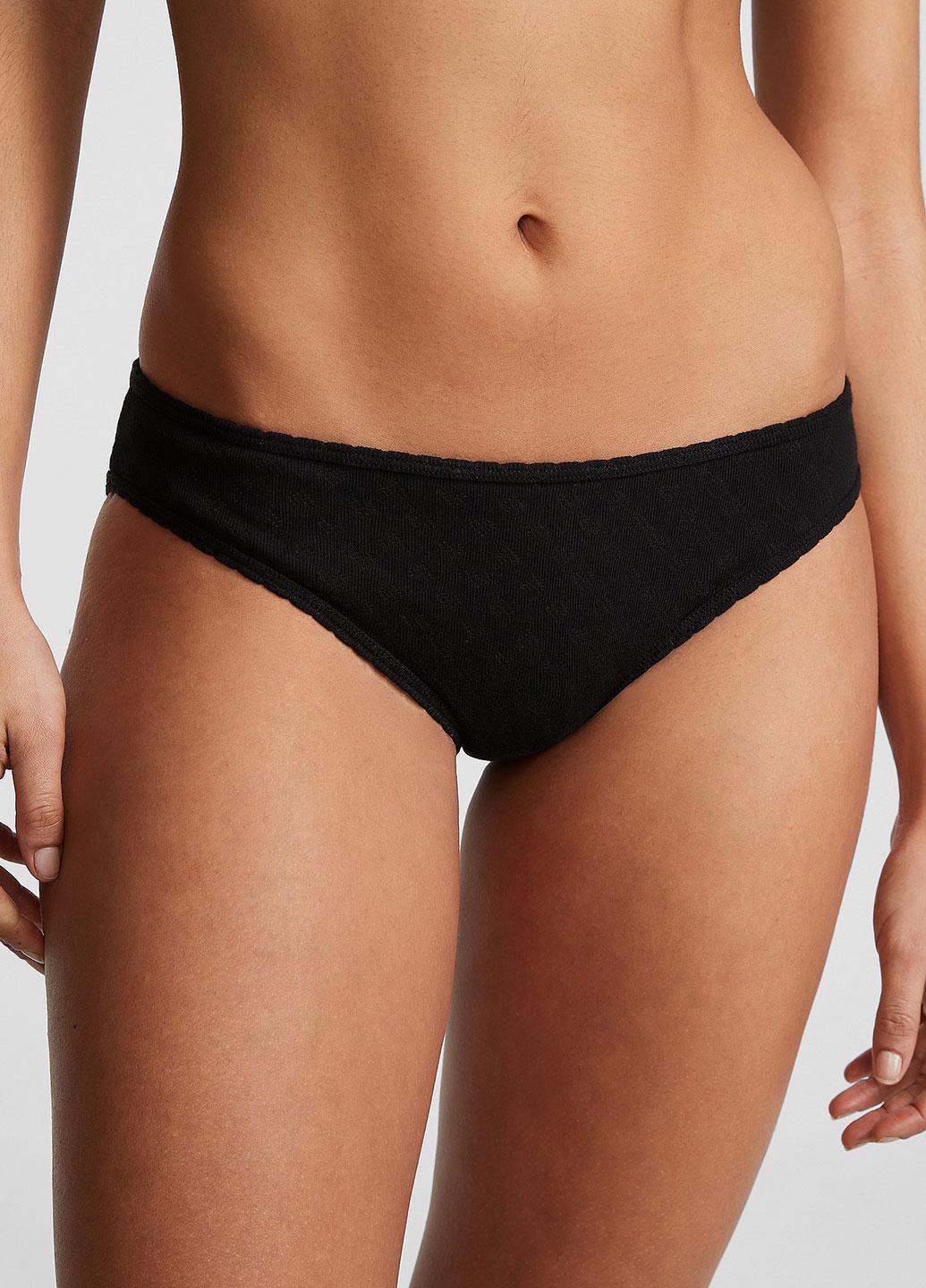 Трусики женские Victoria's Secret XS Черный (356000414000QB4XS)