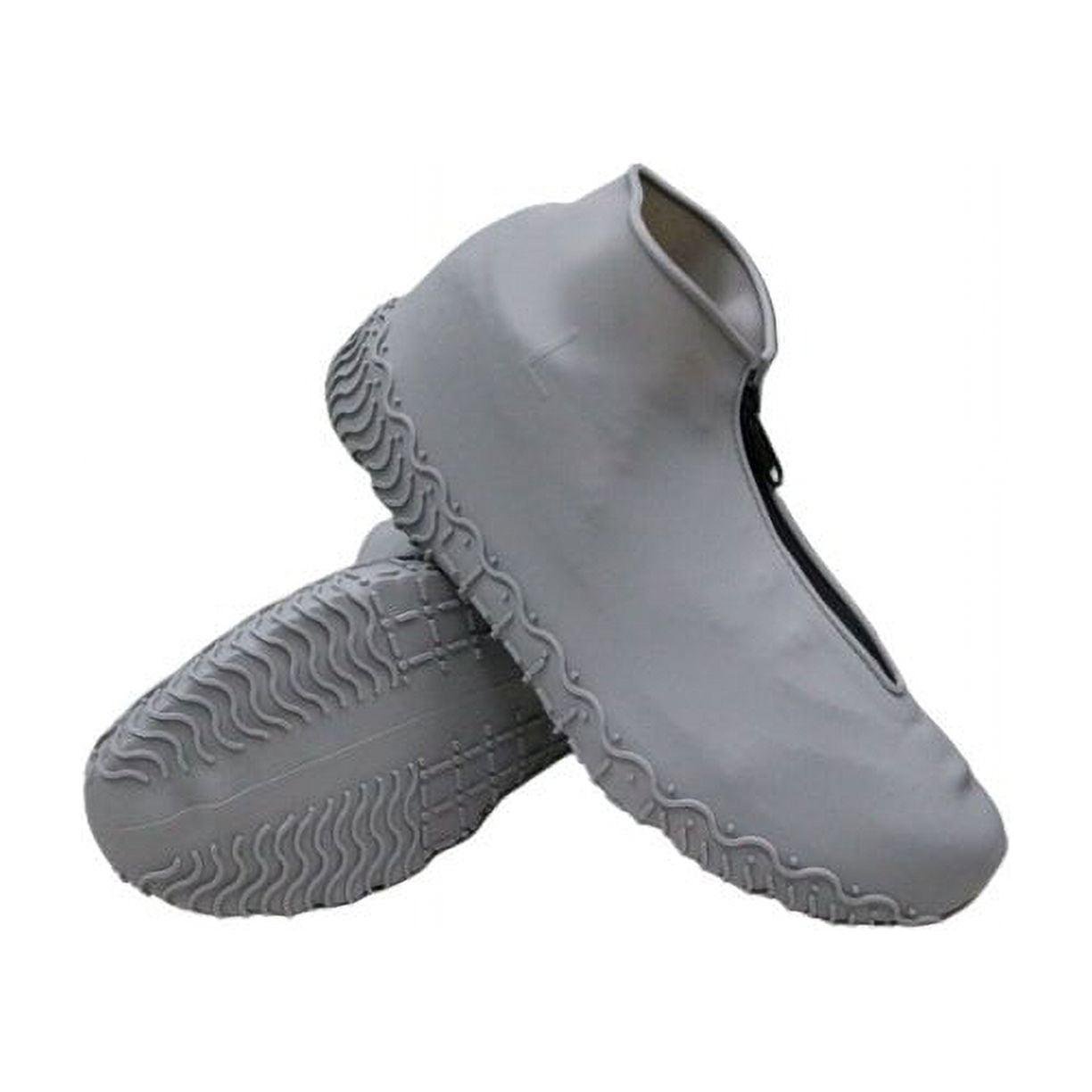 Бахилы на обувь силиконовые с застежкой LVR 016 L 38-42 Gray (17555)