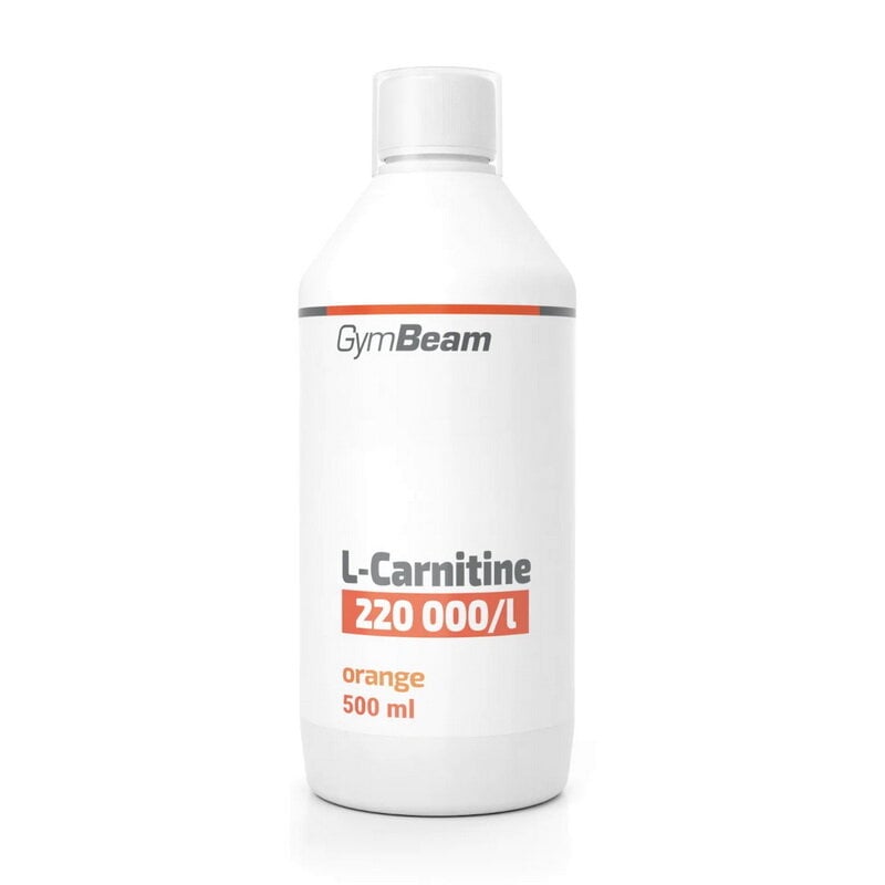 L-карнитин жидкий GymBeam L-Carnitine 220 000 500 мл Апельсин