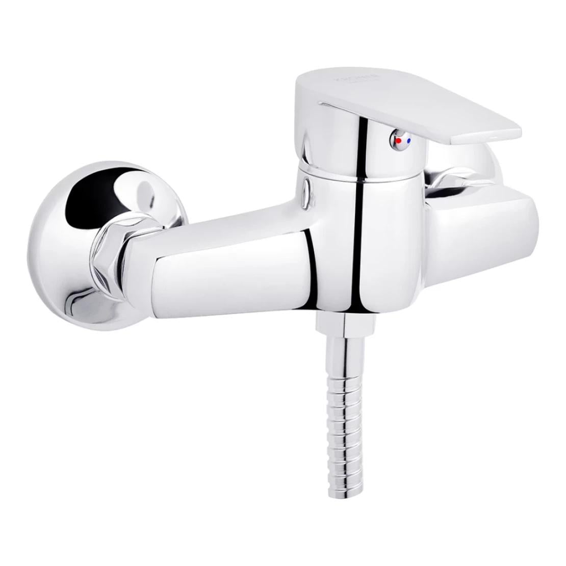 Смеситель для душа Kroner KRM Oker C050 без излива Хром (CV019459)