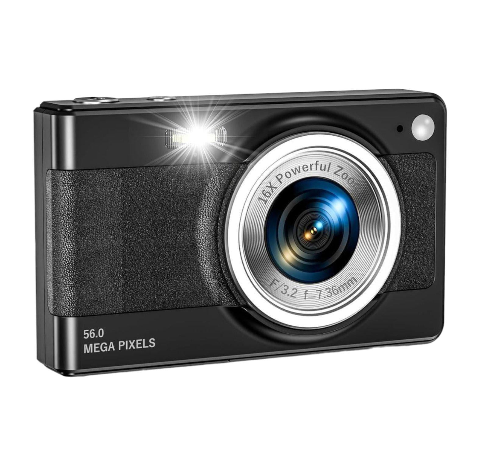 Камера цифровая 56 МП FHD 1080P 16-кратный цифровой зум карта памяти TF 32 ГБ