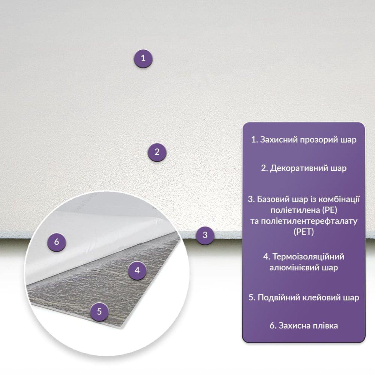 Плитка стінова самоклеюча 600х300х2 мм (SW-00001669) - фото 2 Плитка стінова самоклеюча 600х300х2 мм (SW-00001669) - фото 2