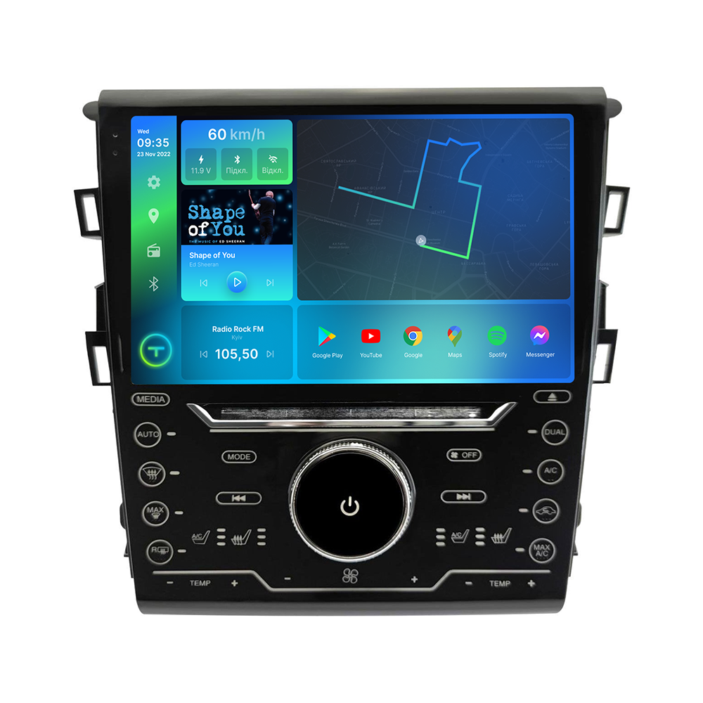 Магнитола штатная Torssen 2K Ford Fusion/Mondeo 2013-2019 с кнопками F98256 4G Carplay DSP (202306824)