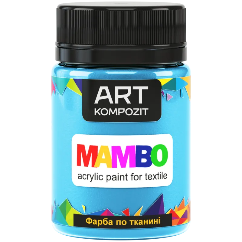 Краска по ткани ART Kompozit MAMBO 50 мл 17 Голубой (746596)