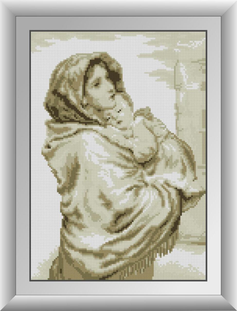 Алмазная мозаика Dream Art Мадонна с младенцем 28x40 см (DA.30305)