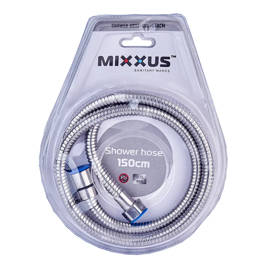 Шланг для душу MIXXUS Shower hose-SUS 150 см (MI6053) Шланг для душу MIXXUS Shower hose-SUS 150 см (MI6053)