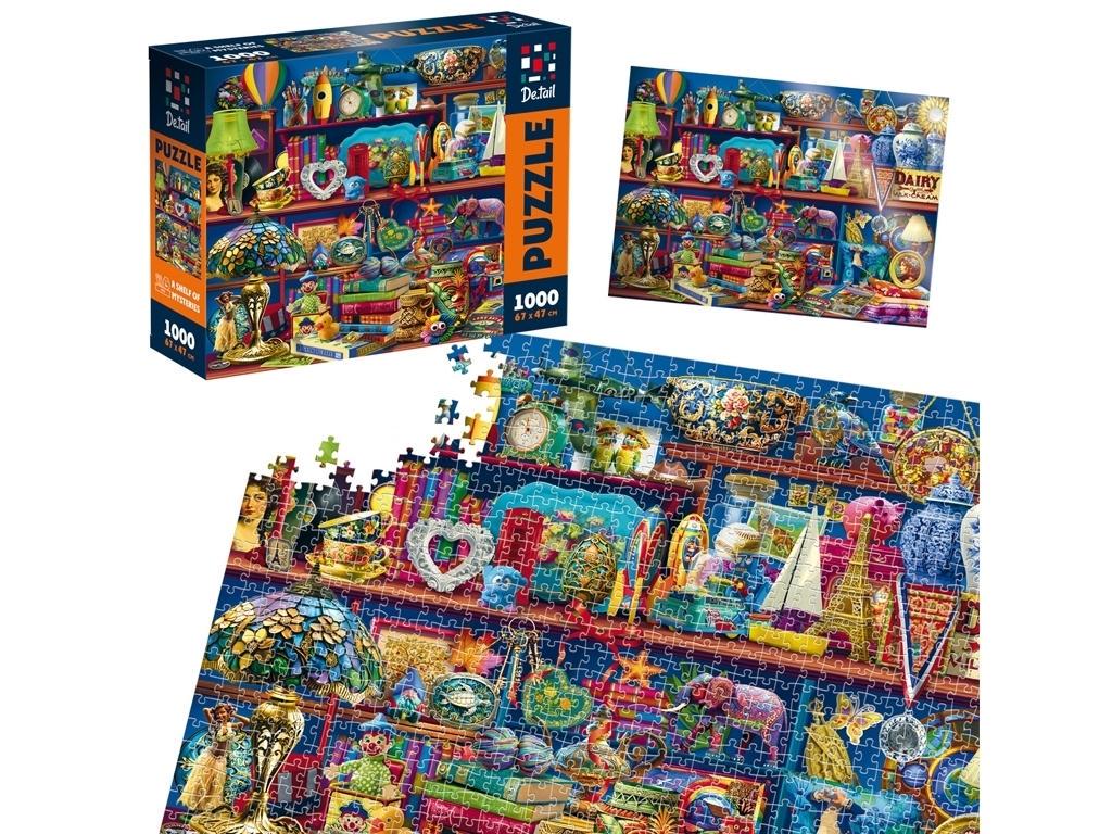 Пазли De.tail. Поличка загадок DT1000-10 1000 ел. (MTT-189796)